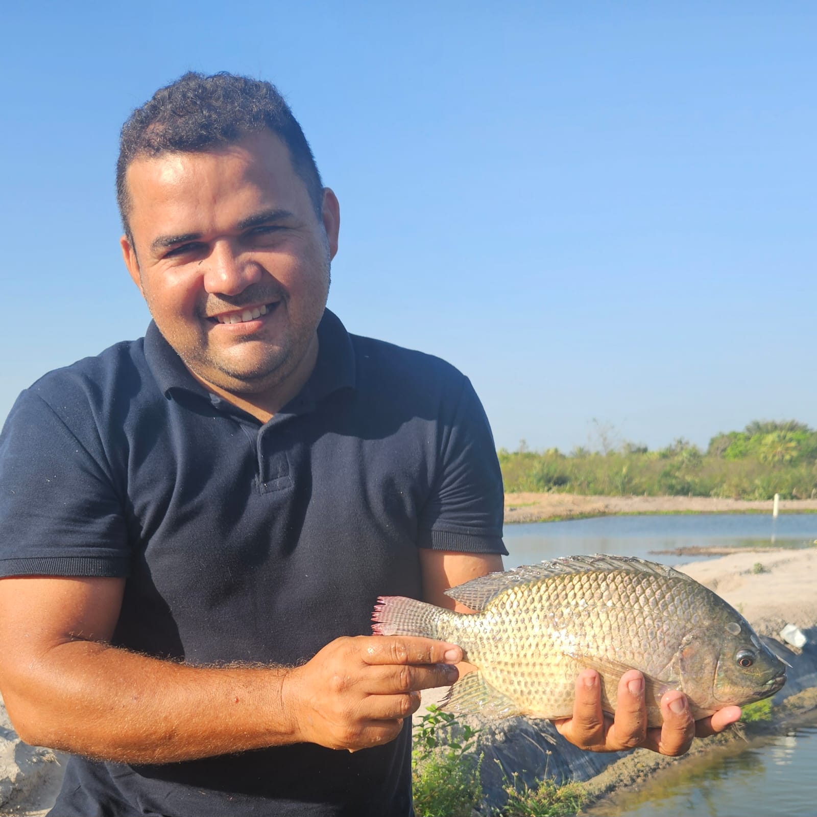 Gustavo Oliveira, engenheiro de pesca